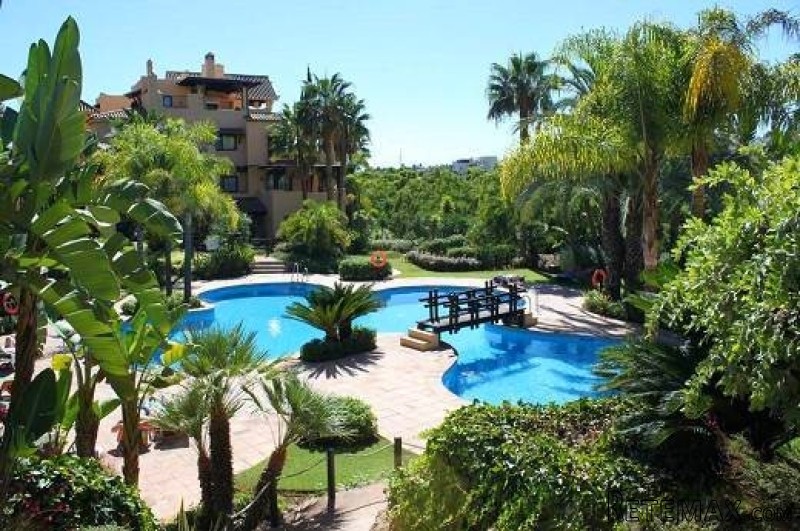 The apartment is situated in a..