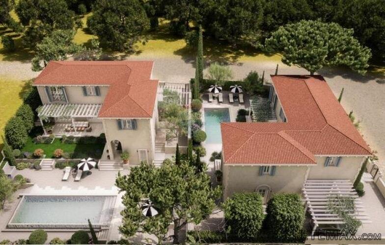 Istra, Kanfanar - 1494 m2, 2 zemljišta s garađevinskom dozvo