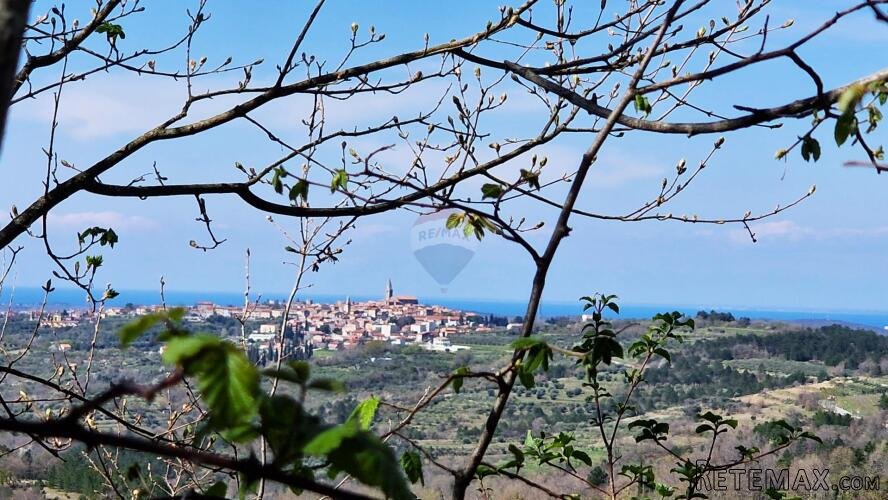 Istra,Krasica-Građevinsko zemljište s pogledom na more - 2