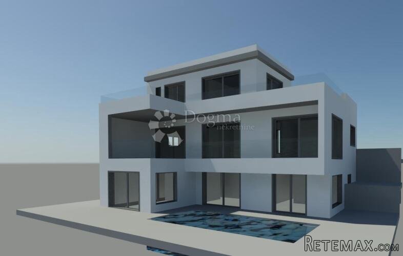 Građevinsko Zemljište S Projektom Za Villu - 3