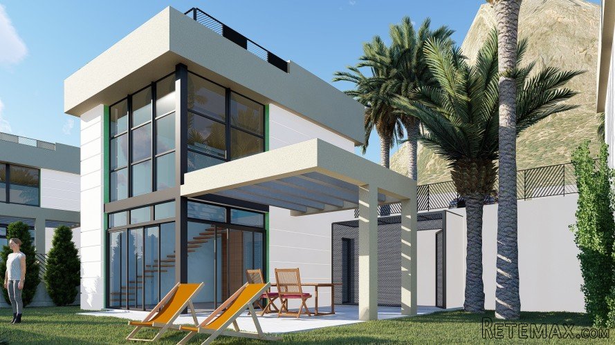 Este bungalow es de 2 plantaы, 3 dormitorios y 2 baños y 1..