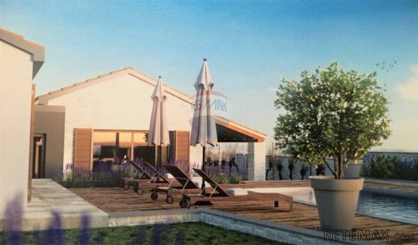 ISTRA- građevinsko zemljište s projektom kuće za odmor - 2