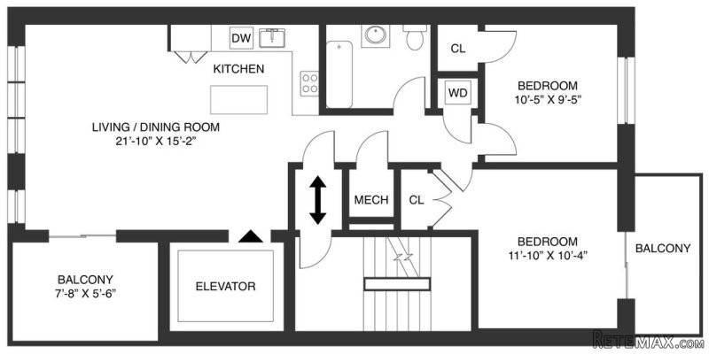 2 Bedrooms - Condo - New York State -.. - 2