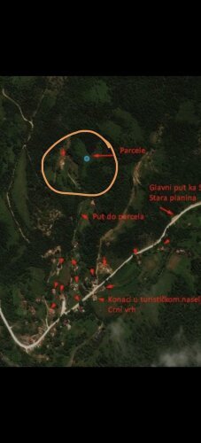 Gradjevinsko zemljiste u selu Crni Vrh na Babinom Zubu