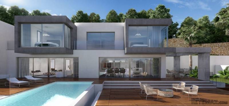 Luxurious 5 bed villa project in Calpe