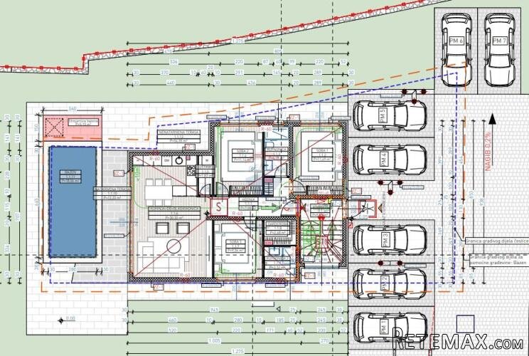 OTOK KRK-NJIVICE,građevinsko zemljište sa projektom