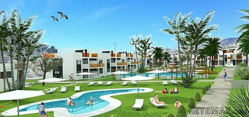 FINESTRAT BENIDORM LUXURY 2 BED GARDEN..