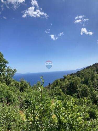 ISTRA, PLOMIN - Građevinsko zemljište s projektom i pogledom - 3