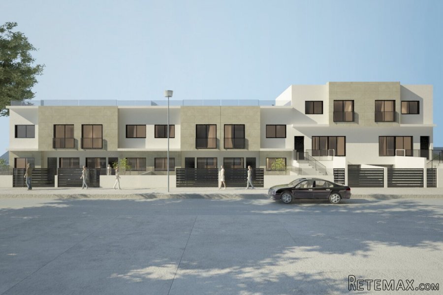 Viviendas adosadas en un nuevo complejo residencial en..
