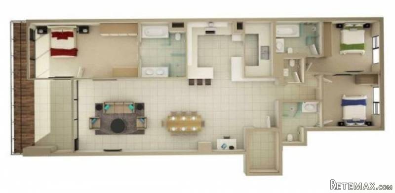 4 Bedroom 3 Bathroom Villa In Punta.. - 2