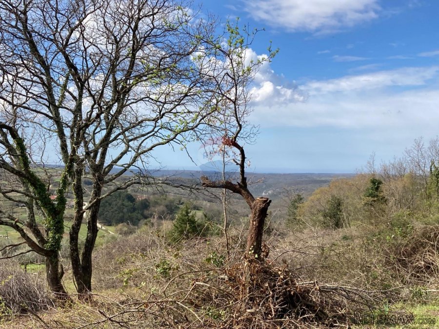 Grožnjan okolica, građevinsko zemljište s pogledom na more - 9