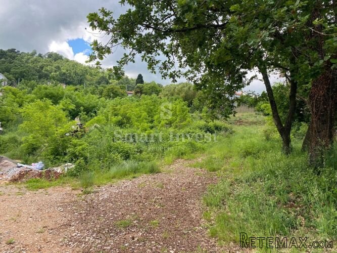 LOVRAN, zemljište od 984 m2 s građevinskom dozvolom, pogled.. - 2