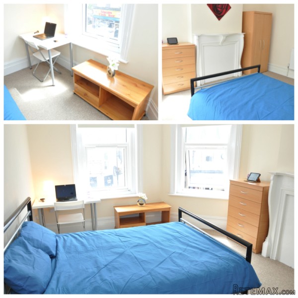 Single with double bed near Acton Town..