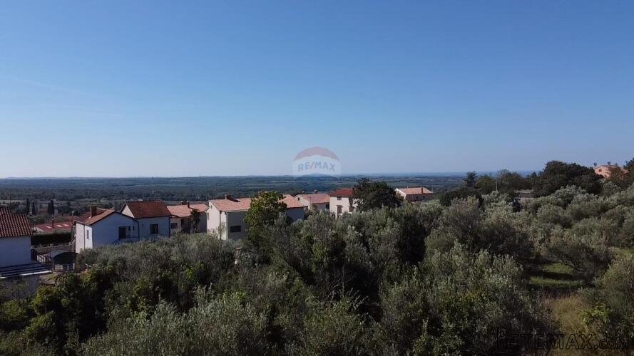 Istra, Kaštelir - Građevinsko zemljište s pogledom na more - 2