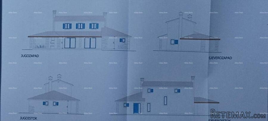 Atraktivna zemljišta s Projektom u Vodnjanu - 2