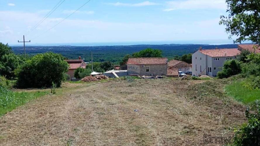 Istra,Kaštelir-Građevinsko zemlište s panoramskim pogledom - 2