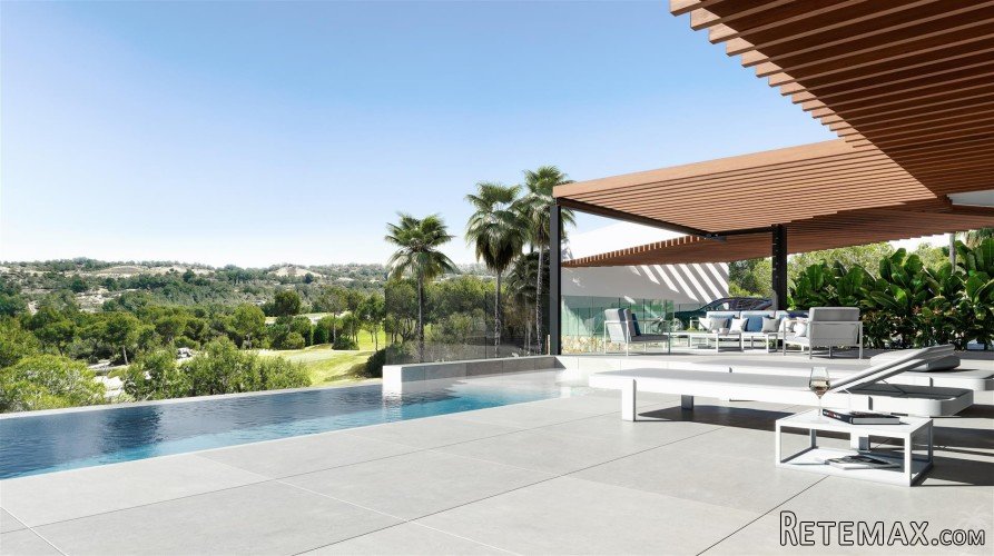 This modern villa project on a balcony to the golf. The.. - 2