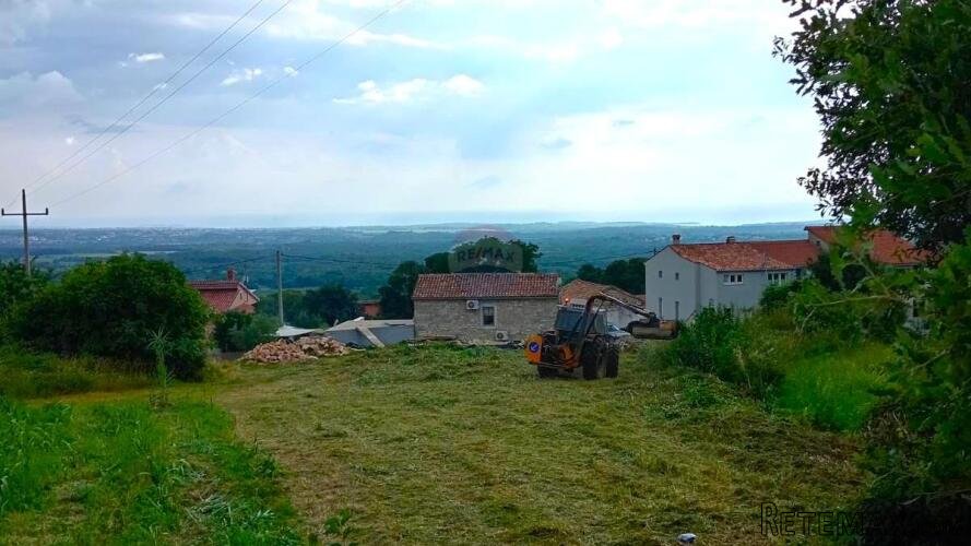Istra,Kaštelir-Građevinsko zemlište s panoramskim pogledom - 3