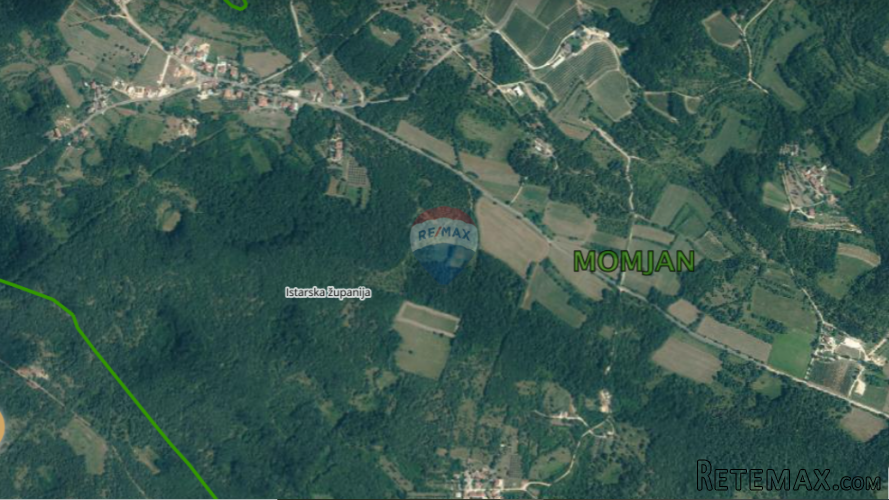 Istra, Kremenje, oranica i šuma