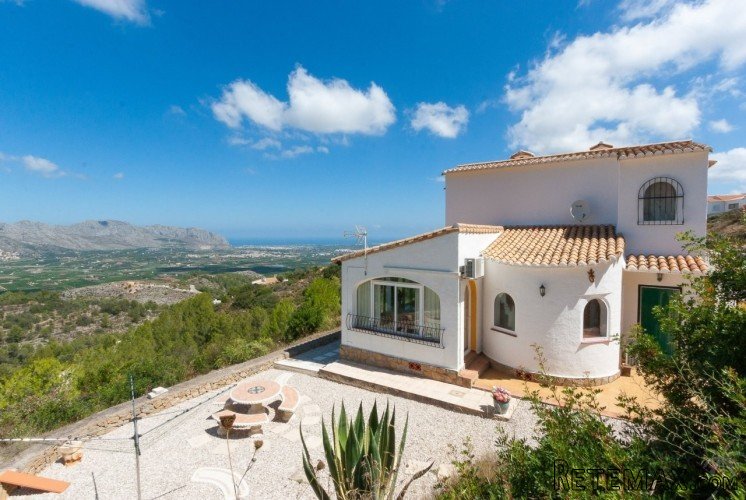 Villa with the best sea and valley views for sale in the..