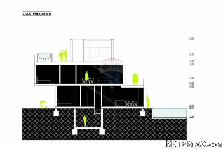 Moderna vila 2. red od mora - 2