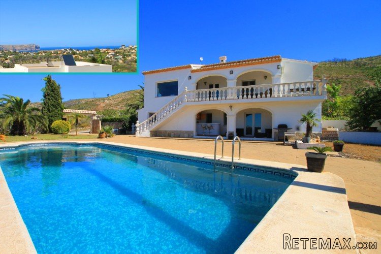 Luxurious reformed villa in Jávea, with fantastic panoramic..
