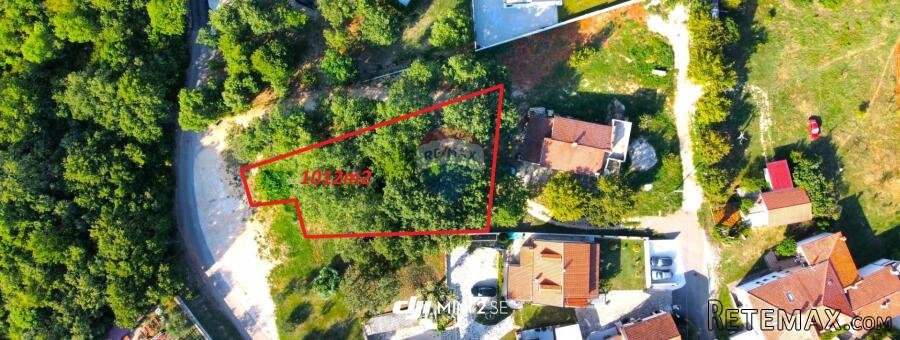 Rovinj, Rovinjsko Selo, idealna građevinska parcela 1012 m2