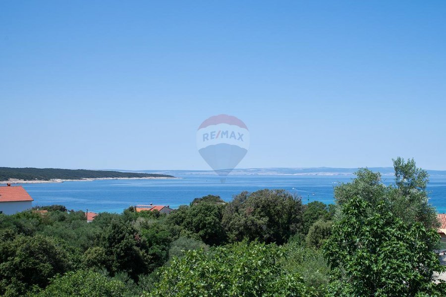 Otok Rab, Gonar, kuća 4 apartmana, 2 bazena, pogled - 4