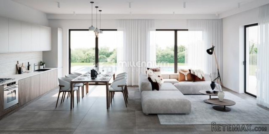 Istra, Poreč, dvoetažni 3s+db apartman s bazenom, 157.54m2 - 2