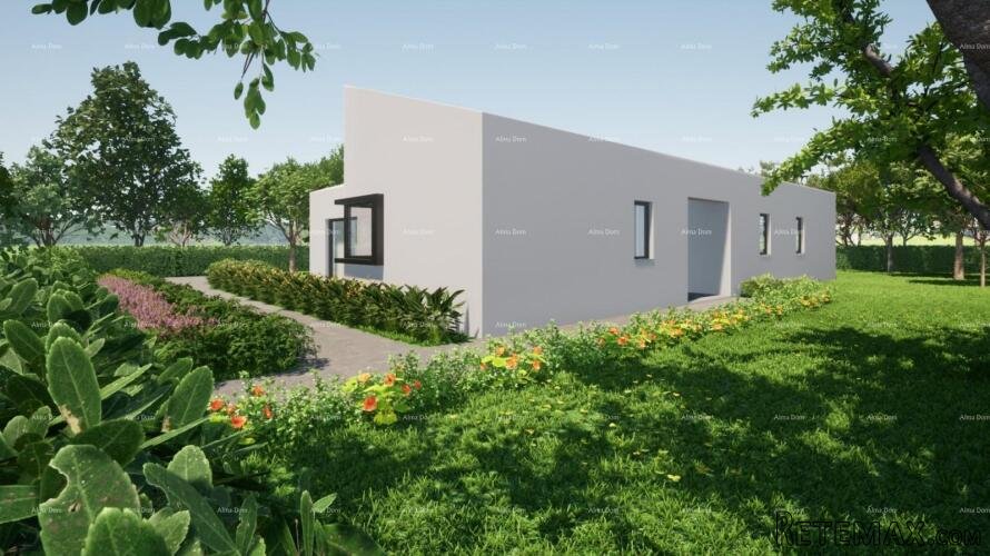 Projekt kuće sa bazenom u Kršanu - 5