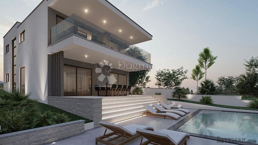 ČAROBNA VILLA SA BAZENOM, NEDALEKO MORA, OPASANA ZELENILOM - 4