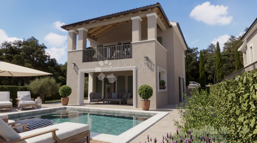 Mediteranska vila s bazenom – otok Krk