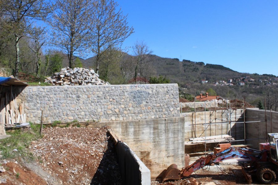 OPATIJA - VEPRINAC - NOVOGRADNJA S POGLEDOM + ZAPOČETA GRADN - 9