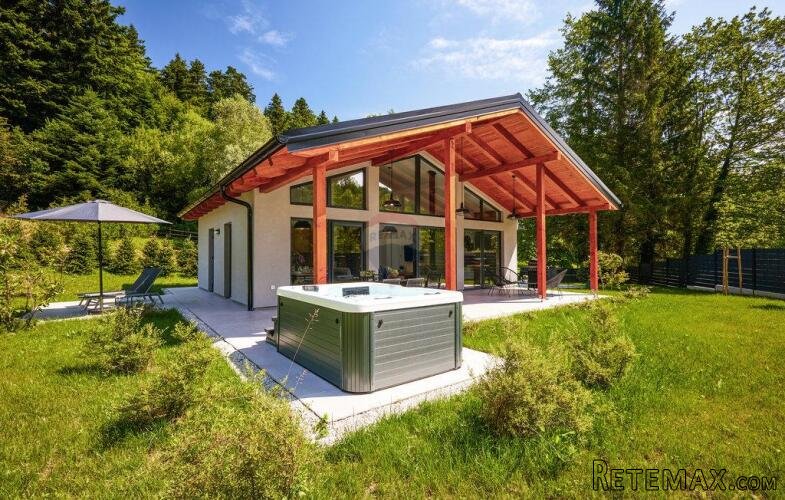 Trakošćan | Moderna vila 125m2, jacuzzi i sauna