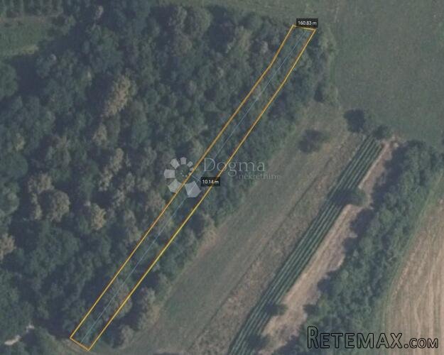 Brežuljkasto zemljište 1.436 m² kod Širinca i Križa - 2