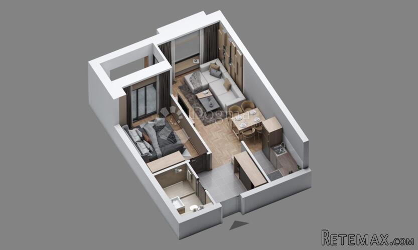 PROJEKT JAHORINA - zgrada A2 apartman 38, 4. kat