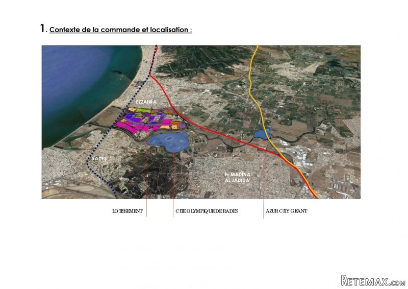 Terrain constructible - Ezzahra - 2
