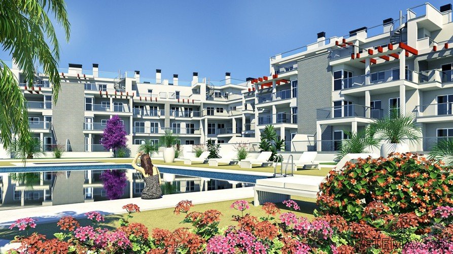 This modern new complex is currently under construction in.. - 2