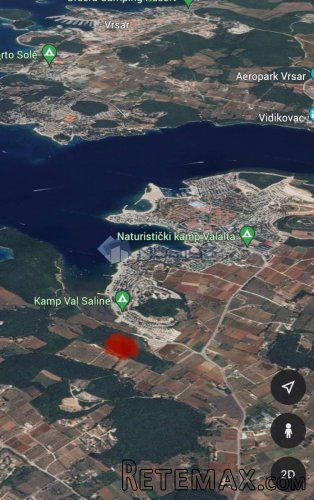 Rovinj, 120 m od mora, 18940 m2 - investicija - 2