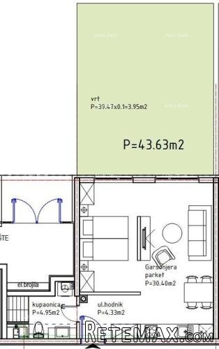 Novo! Studio apartman s vrtom na odličnoj lokaciji, Pula! - 4