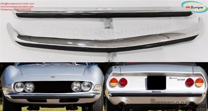 Fiat (1957 to 1975) Bumper Parts for Classic car - 6