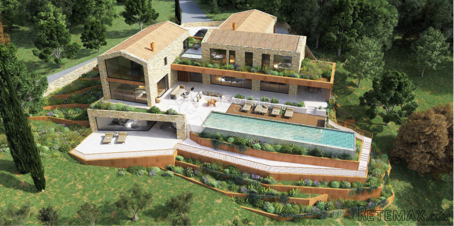 Veliko građevinsko zemljište sa projektom