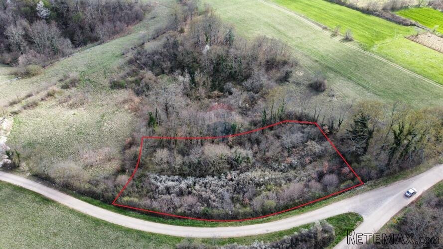 Istra, Žminj okolica - građevinsko zemljište 2200 m2 - 2