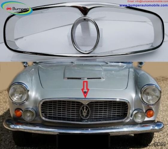 Maserati bumper and grill classic car - 2