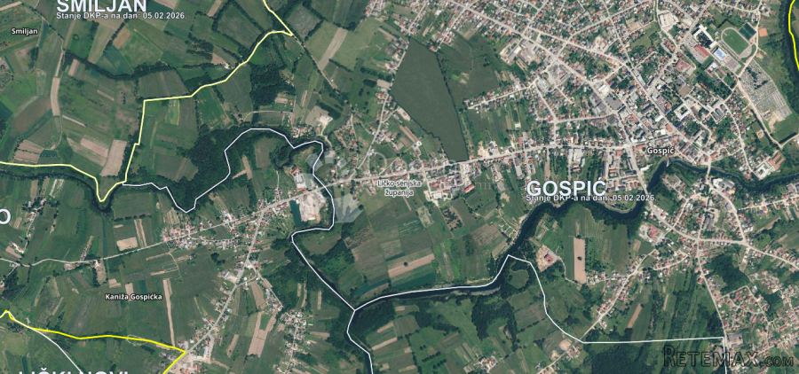 GRAĐEVINSKO ZEMLJIŠTE-CENTAR GOSPIĆA - 2