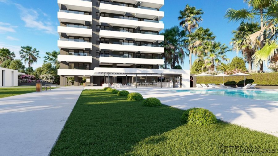 These new apartments with sea view for sale in Calpe are..