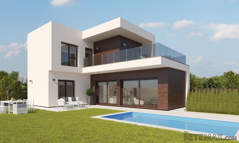 Beautiful new built villas located next to the Roda Golf..