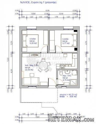 Renovirani apartman blizu mora! Njivice - 9