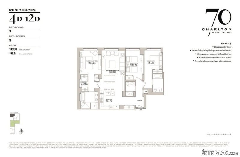 3 Bedrooms - Condo - New York State -.. - 2