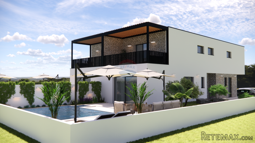 Istra, Umag okolica- dvojna vila u novogradnji - 3